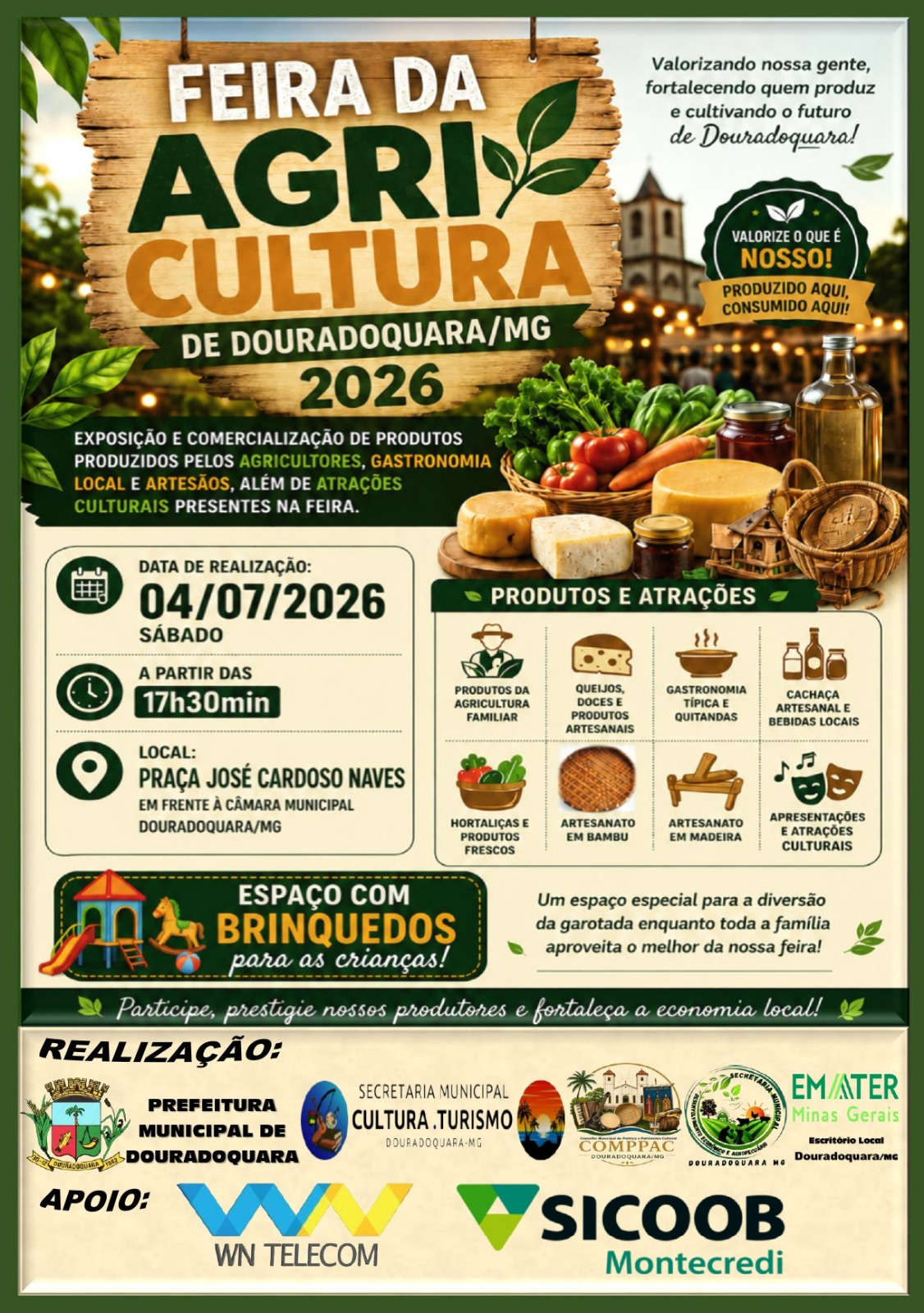 2° Edição da Feira da AGRICULTURA